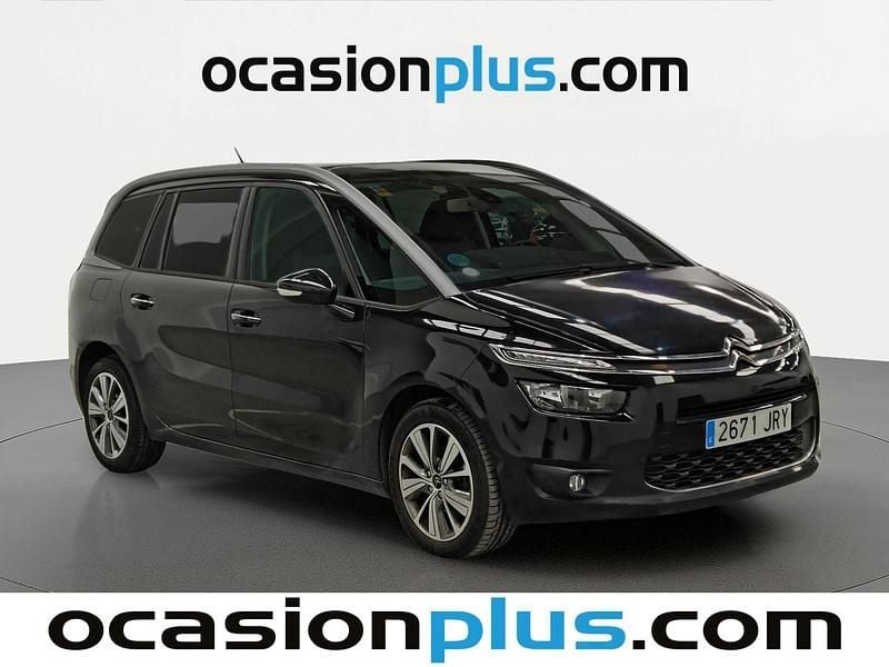 Usado Citroën Grand C4 Picasso Feel 120 CV (88 kW) 2016 Negro Monovolumen