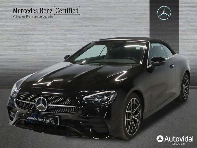 Negro Usado 2023 Mercedes E220 AMG Descapotable | 56.905 € (Super precio) - Imagen 1/4