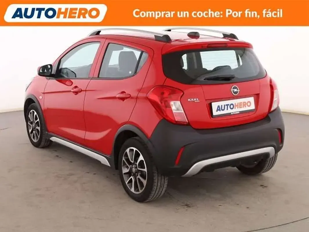 Usado Opel Karl Rocks 73 CV (53 kW) 2019 Rojo Utilitario