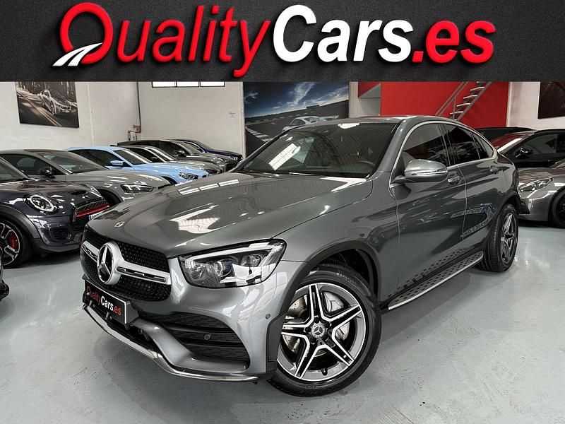 Usado Mercedes GLC220 194 CV (142 kW) 2020 Gris Coupe