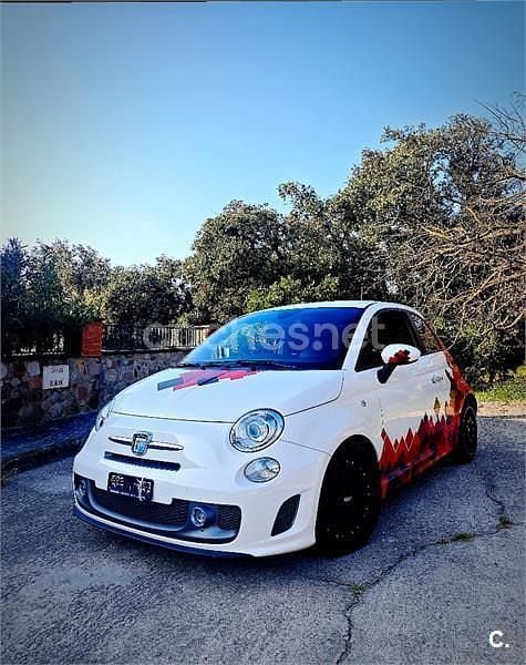 Blanco Usado 2014 Abarth 595 Turismo Utilitario | 11.000 € (Precio justo) - Imagen 1/4