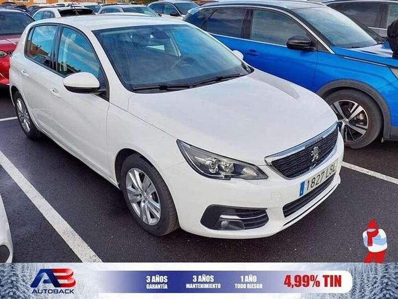 Blanco Usado 2021 Peugeot 308 Active Utilitario | 12.618 € (Super precio) - Imagen 1/2