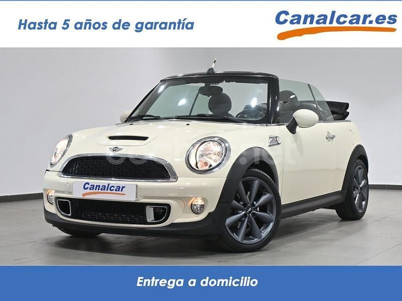 Blanco Usado 2013 Mini Cooper SD Cabriolet Descapotable | 14.590 € (Precio justo) - Imagen 1/4