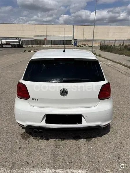 Usado VW Polo GTI 180 CV (132 kW) 2011 Blanco Utilitario