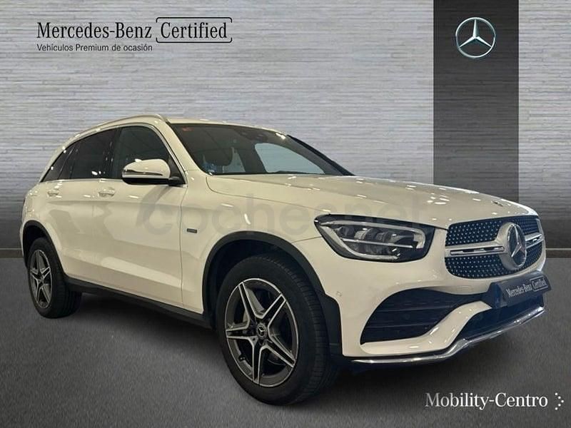 Usado Mercedes GLC300e 306 CV (225 kW) 2020 Blanco SUV