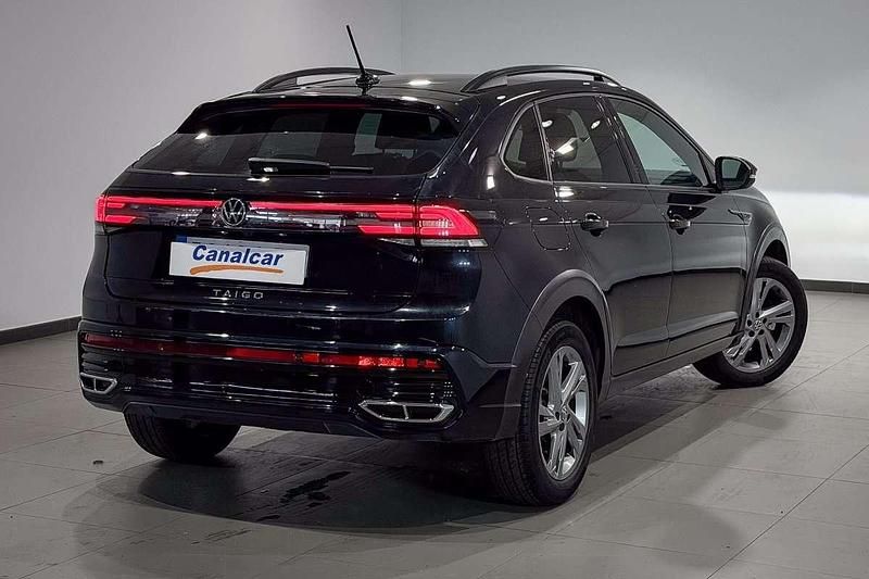 Usado VW Taigo R-line 110 CV (80 kW) 2022 Negro SUV