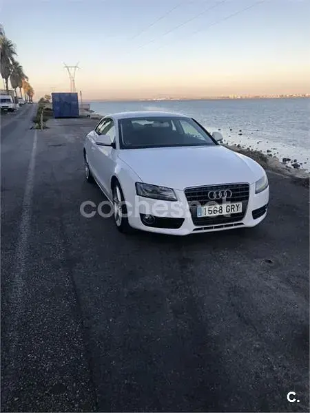 Usado Audi A5 180 CV (132 kW) 2009 Blanco Coupe