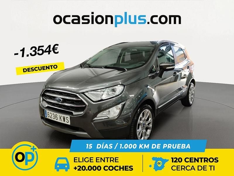 Usado Ford Ecosport Titanium 125 CV (91 kW) 2019 Gris SUV