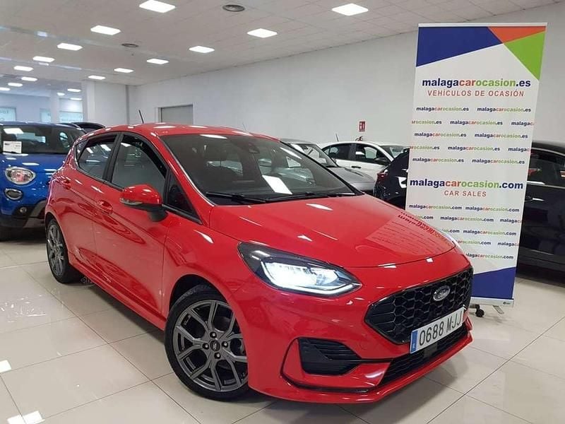 Usado Ford Fiesta ST-Line 125 CV (91 kW) 2023 Rojo Utilitario