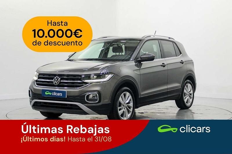 Plateado Usado 2021 VW T-Cross Sport SUV | 18.190 € (Buen precio) - Imagen 1/4