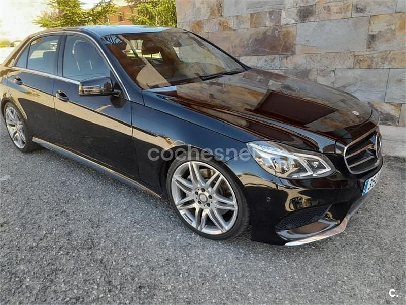 Negro Usado 2017 Mercedes E350 Avantgarde Berlina | 27.900 € (Super precio) - Imagen 1/4