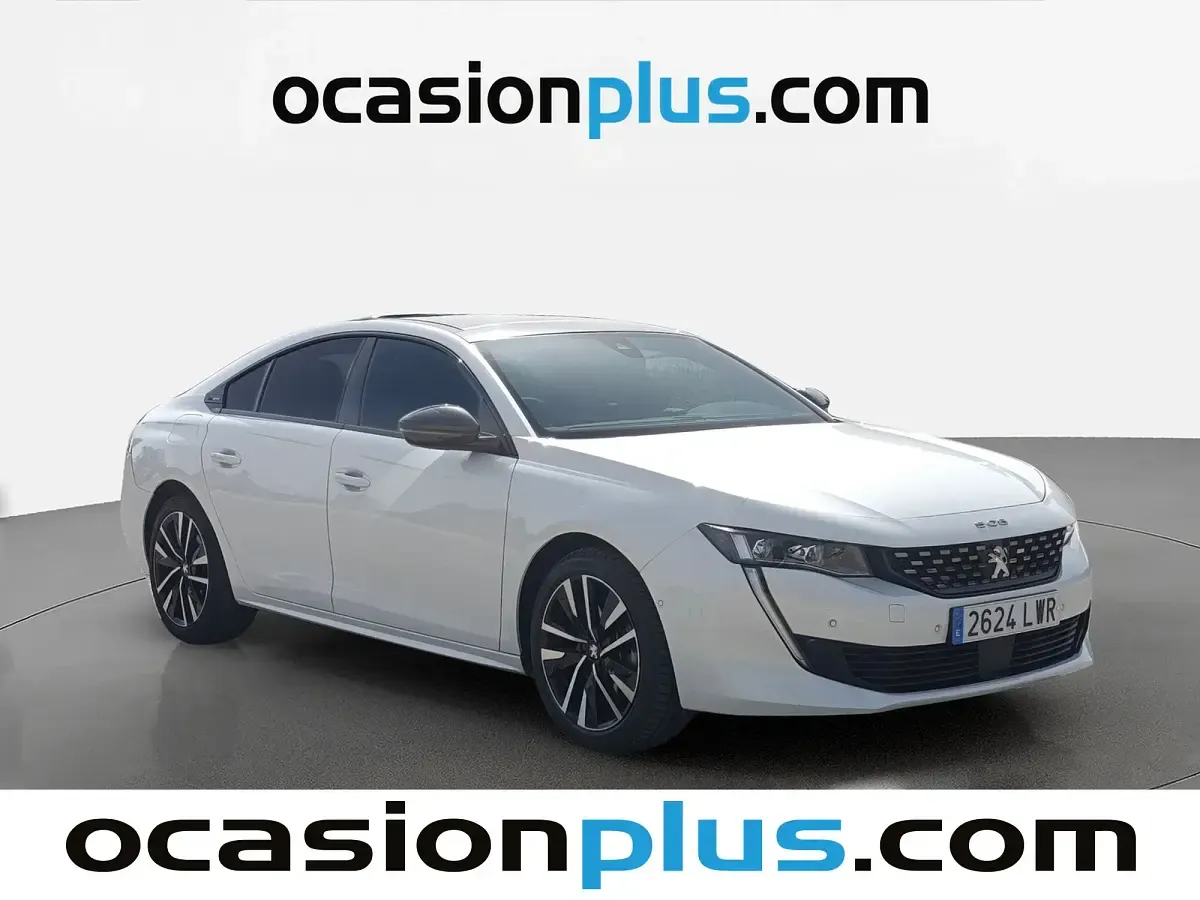 Usado Peugeot 508 GT-line 225 CV (165 kW) 2022 Blanco Berlina