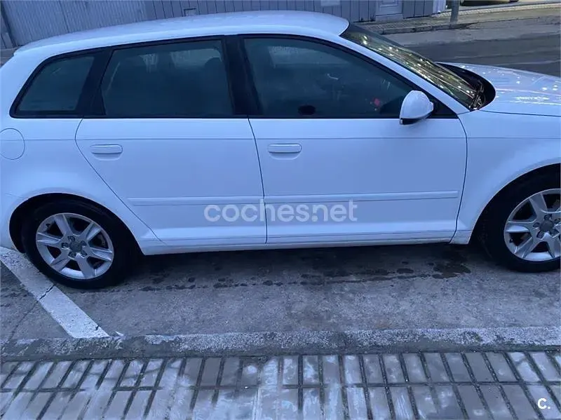 Begagnad Audi A3 Ambition 105 HK (77 kW) 2012 Vit Halvkombi