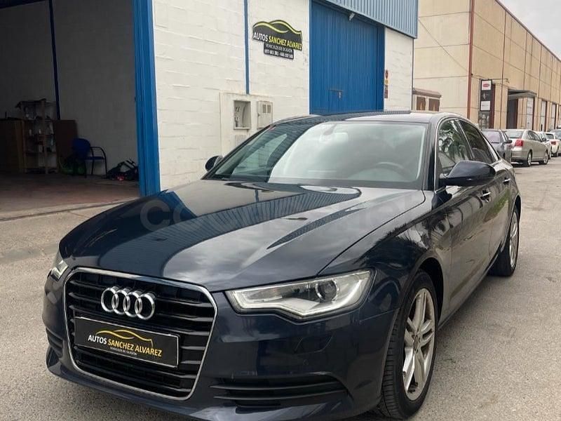 Usado Audi A6 177 CV (130 kW) 2012 Negro Berlina