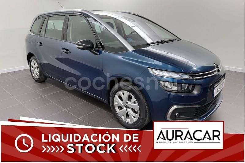 Azul Usado 2022 Citroën C4 SpaceTourer Feel Monovolumen | 17.750 € (Precio justo) - Imagen 1/4