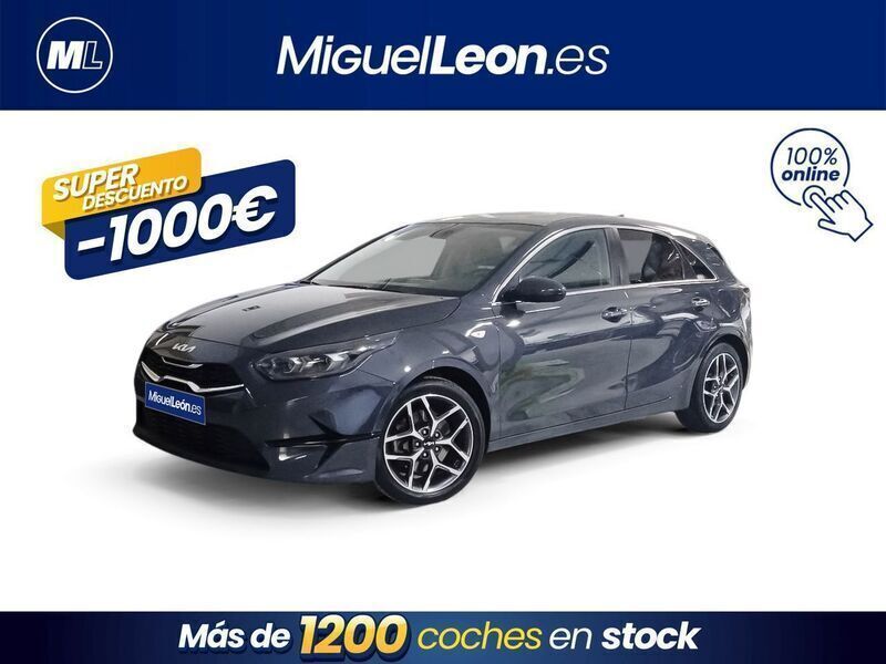 Negro Usado 2022 Kia Ceed Berlina | 16.985 € (Precio justo) - Imagen 1/3