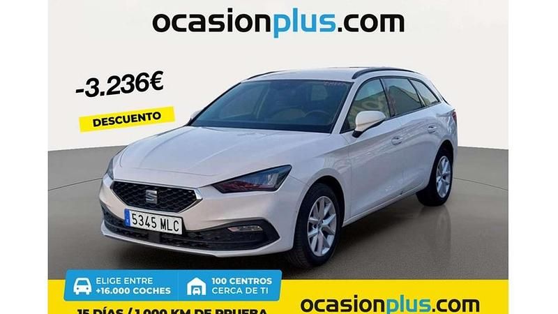 Blanco Usado 2023 Seat Leon ST Style Familiar | 16.948 € (Precio justo) - Imagen 1/4
