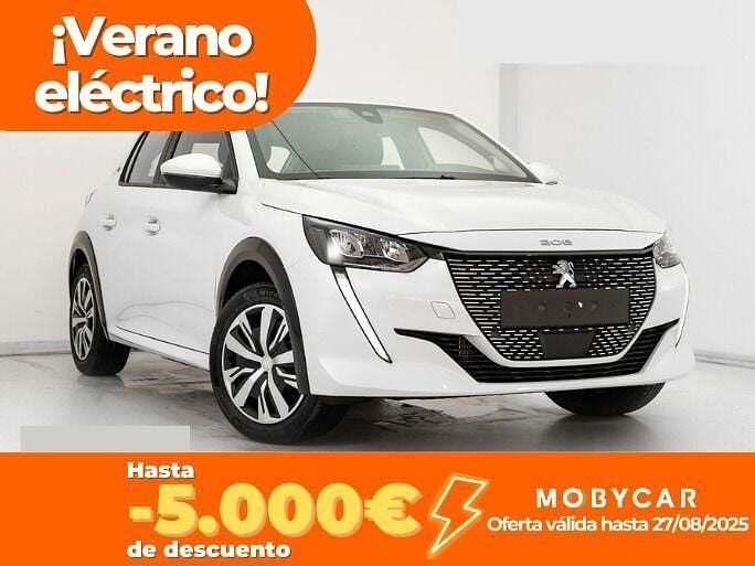 Blanco Usado 2021 Peugeot e-208 Active Utilitario | 15.995 € (Precio justo) - Imagen 1/4