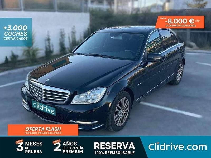 Negro Usado 2011 Mercedes C220 Elegance Berlina | 8690 € (Buen precio) - Imagen 1/3