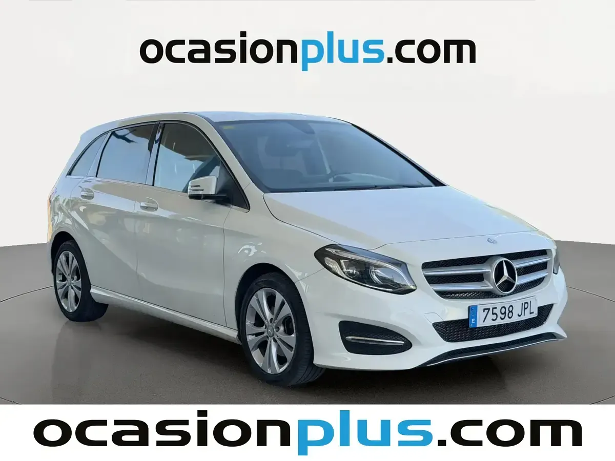 Usado Mercedes B200 136 CV (100 kW) 2016 Blanco Utilitario