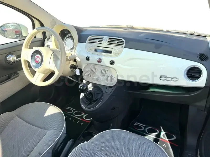 Usado Fiat 500 Lounge 69 CV (50 kW) 2014 Blanco Berlina