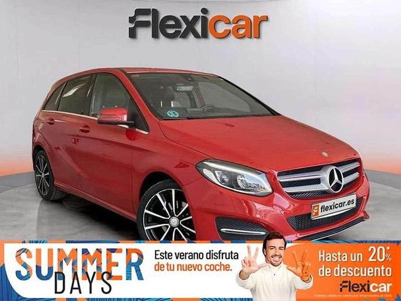 Rojo Usado 2017 Mercedes B200 Monovolumen | 15.590 € (Super precio) - Imagen 1/4