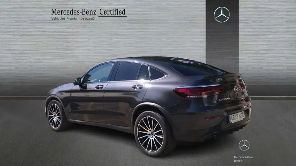 Usado Mercedes GLC220 AMG line 197 CV (144 kW) 2023 Gris SUV