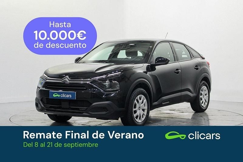 Negro Usado 2022 Citroën C4 Live Berlina | 14.490 € (Precio justo) - Imagen 1/4