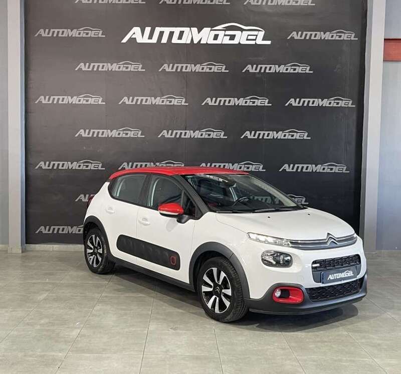 Blanco Usado 2017 Citroën C3 Feel Utilitario | 9200 € (Precio justo) - Imagen 1/4