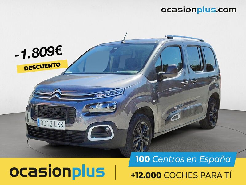 Gris Usado 2020 Citroën Berlingo Monovolumen | 18.950 € (Buen precio) - Imagen 1/4
