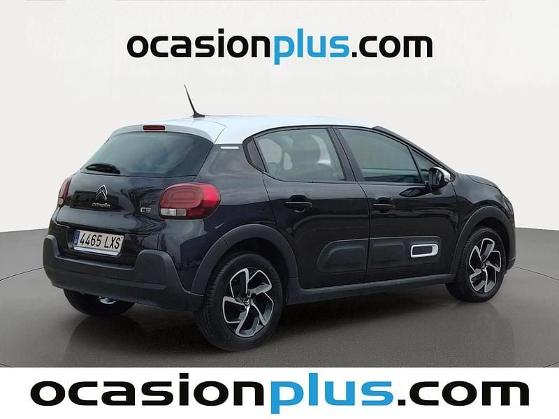 Usado Citroën C3 Feel 83 CV (61 kW) 2022 Negro Utilitario