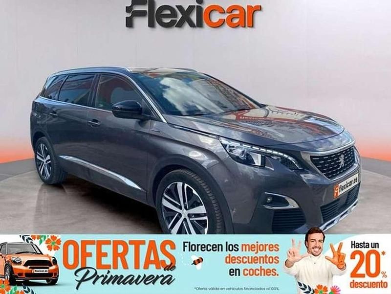 Usado Peugeot 5008 Style 131 CV (96 kW) 2017 Gris Monovolumen