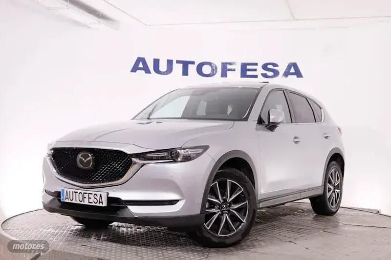Gris Usado 2017 Mazda CX-5 SUV | 18.500 € (Buen precio) - Imagen 1/4