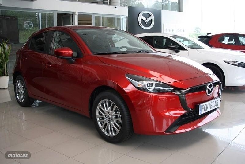Nuevo Mazda 2 Exclusive-Line 90 CV (66 kW) 2025 Rojo Utilitario