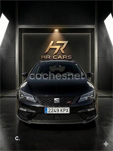 Usado Seat Leon ST CUPRA 300 CV (220 kW) 2018 Negro Familiar