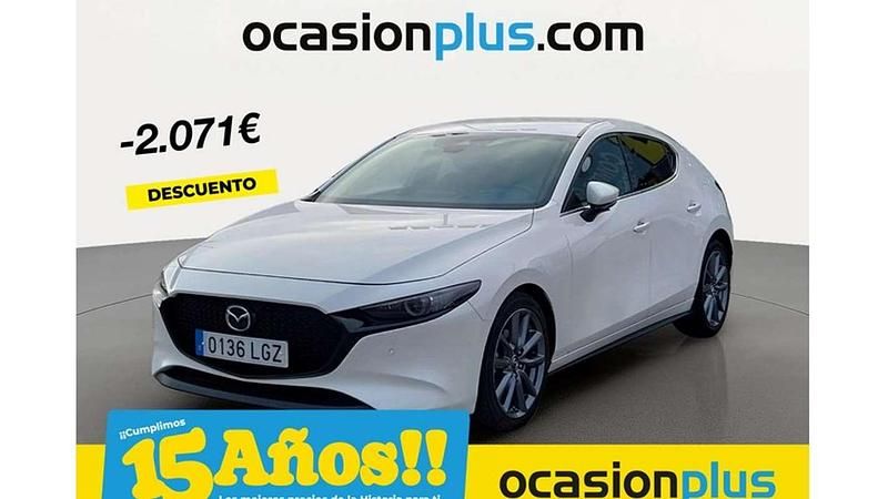Blanco Usado 2020 Mazda 3 Utilitario | 20.719 € (Precio justo) - Imagen 1/4