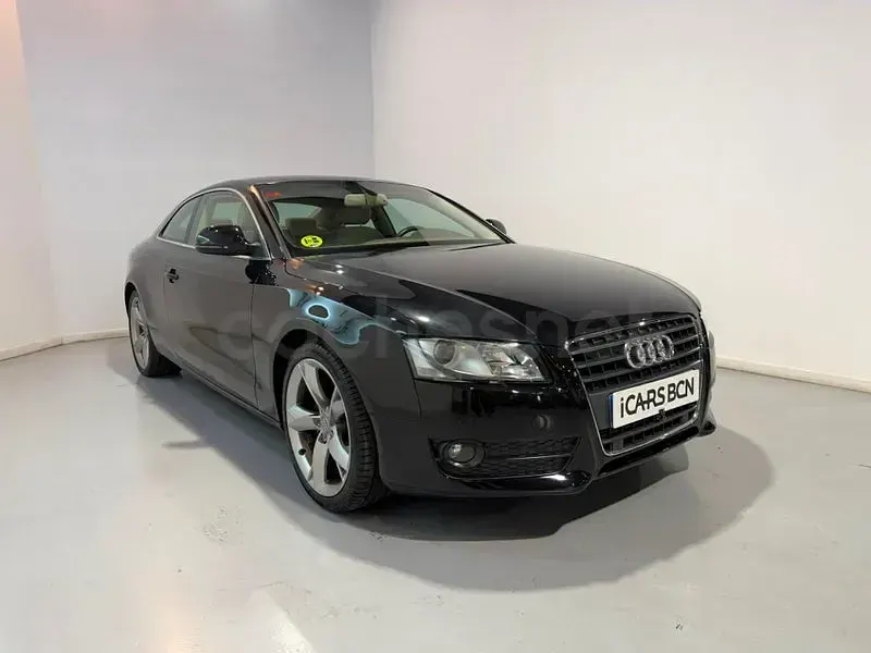 Usado Audi A5 190 CV (139 kW) 2008 Negro Coupe