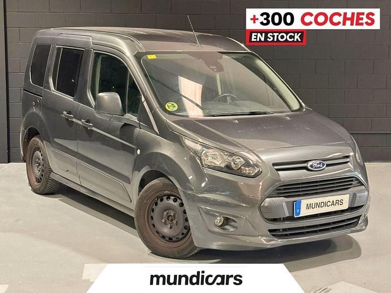 Gris Usado 2016 Ford Transit Trend Familiar | 13.990 € (Buen precio) - Imagen 1/4