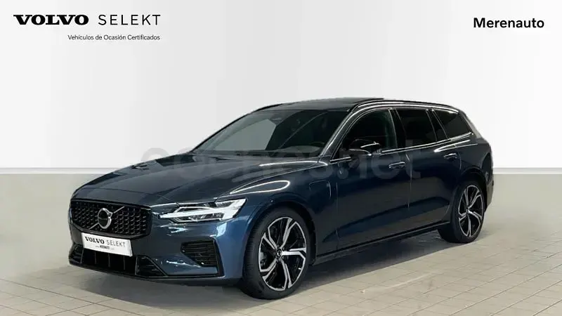 Brugt Volvo V60 Plus 350 HK (257 kW) 2024 Blå Stationcar