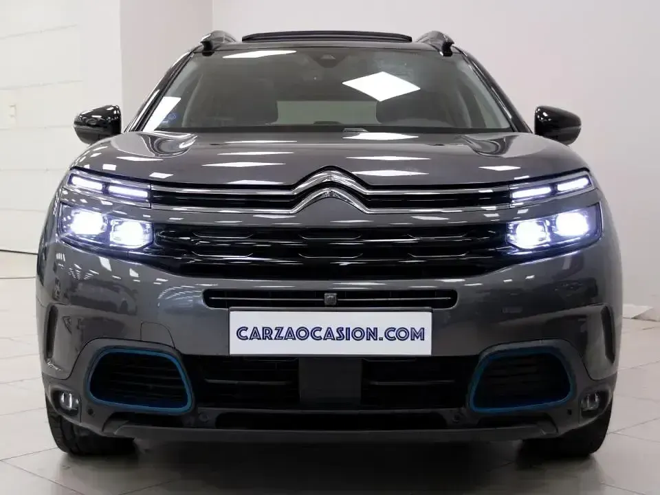 Usado Citroën C5 Aircross Shine 225 CV (165 kW) 2020 Gris SUV