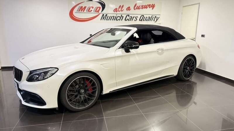 Usado Mercedes C63 AMG AMG 510 CV (375 kW) 2018 Blanco Descapotable