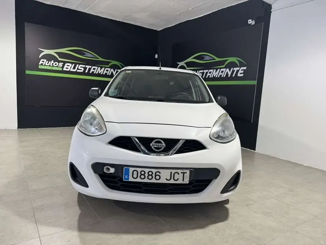 Usado Nissan Micra Acenta 80 CV (58 kW) 2015 Blanco Utilitario