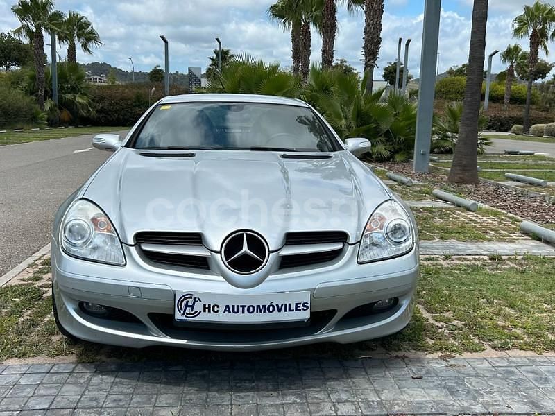 Gris / plata Usado 2007 Mercedes SLK200 Descapotable | 10.990 € (Precio justo) - Imagen 1/4