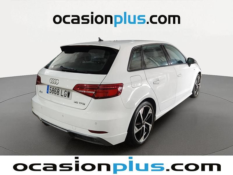 Usado Audi A3 S-Line 150 CV (110 kW) 2020 Blanco Berlina