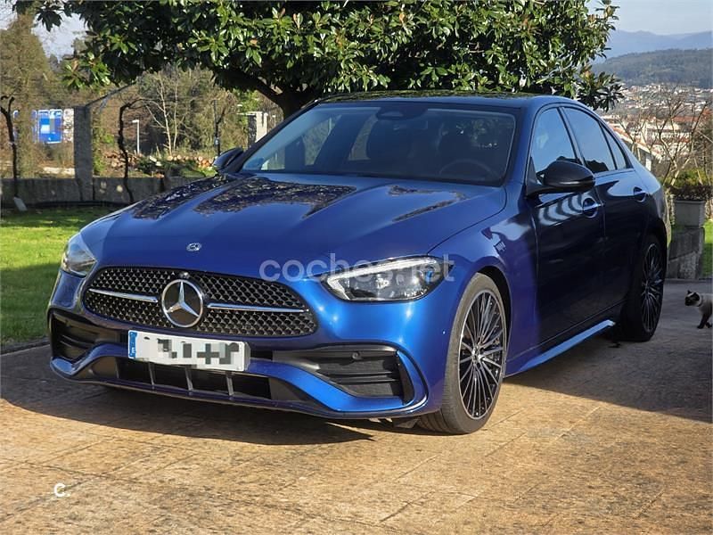 Usado Mercedes C200 204 CV (150 kW) 2025 Azul Berlina