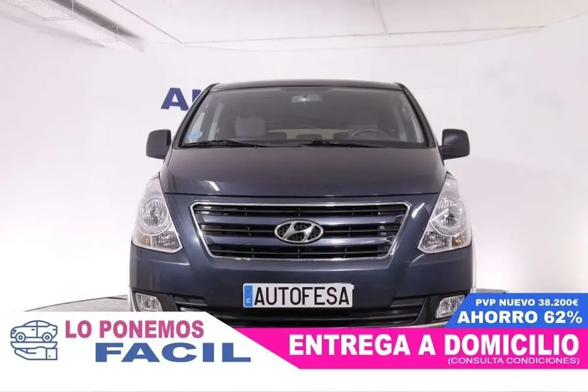 Usado Hyundai H-1 136 CV (100 kW) 2016 Negro Monovolumen