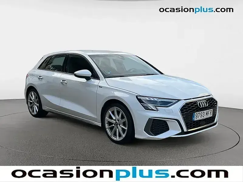 Brugt Audi A3 S-Line 150 HK (110 kW) 2023 Hvid Sedan