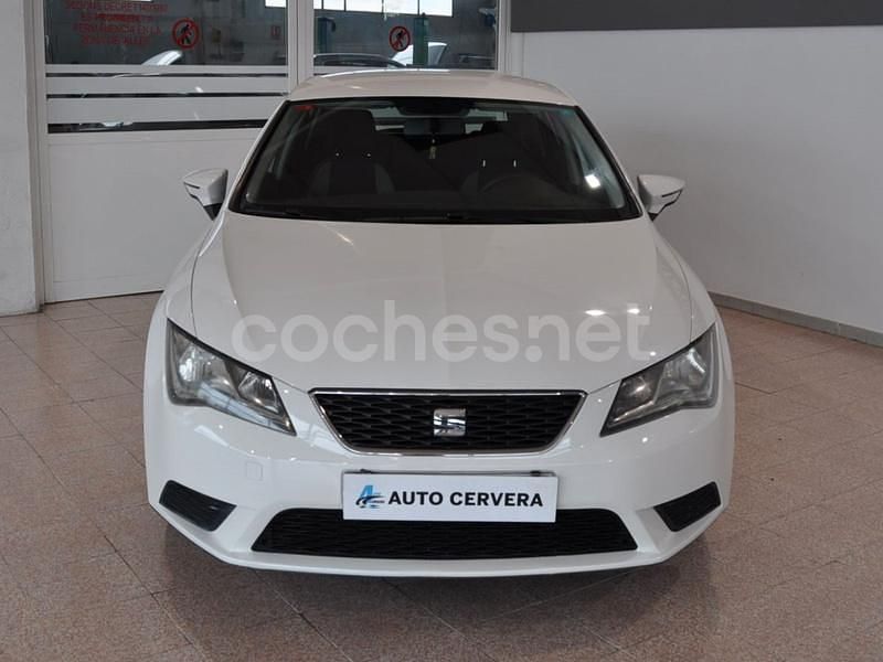 Usado Seat Leon Style 105 CV (77 kW) 2013 Blanco Berlina
