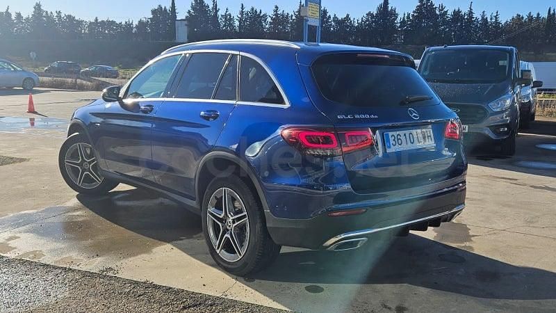 Usado Mercedes GLC300e 306 CV (225 kW) 2022 Azul SUV