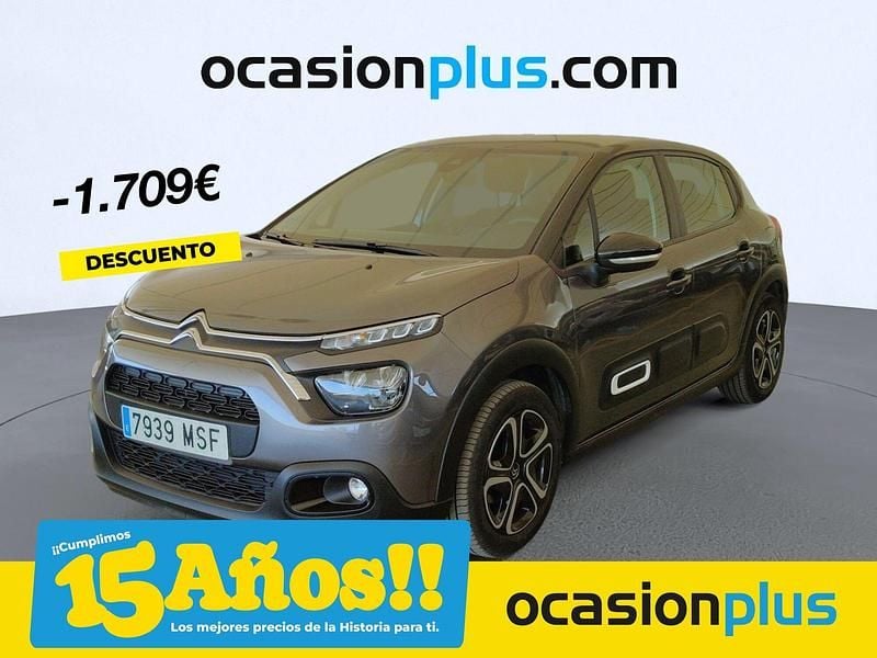 Gris Usado 2024 Citroën C3 Utilitario | 14.400 € (Precio justo) - Imagen 1/4